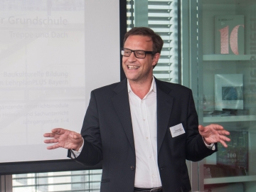 Andreas Eckl vom Architekturkreis Regensburg e.V. 