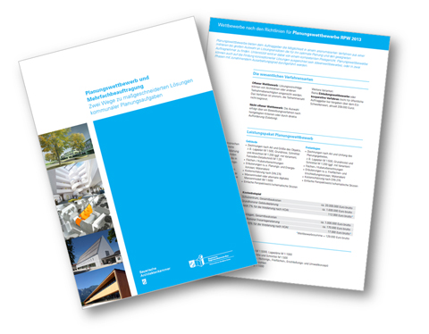 Neue Publikation: Planungswettbewerb und Mehrfachbeauftragung