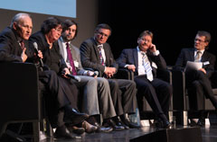 Politische Diskussionsrunde