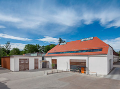 Steildachstadel in der Schlossökonomie Gern Steildachstadel in der Schlossökonomie Gern