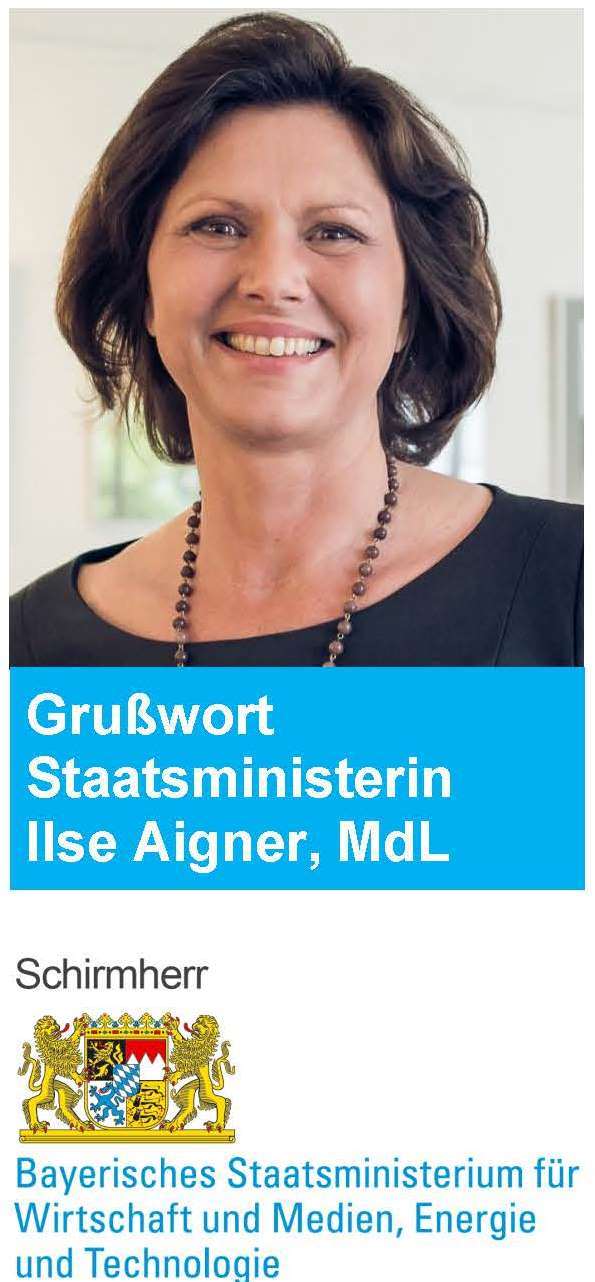 Gru�wort Staatsministerin Ilse Aigner, MdL