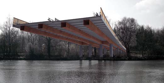 Visualisierter Querschnitt