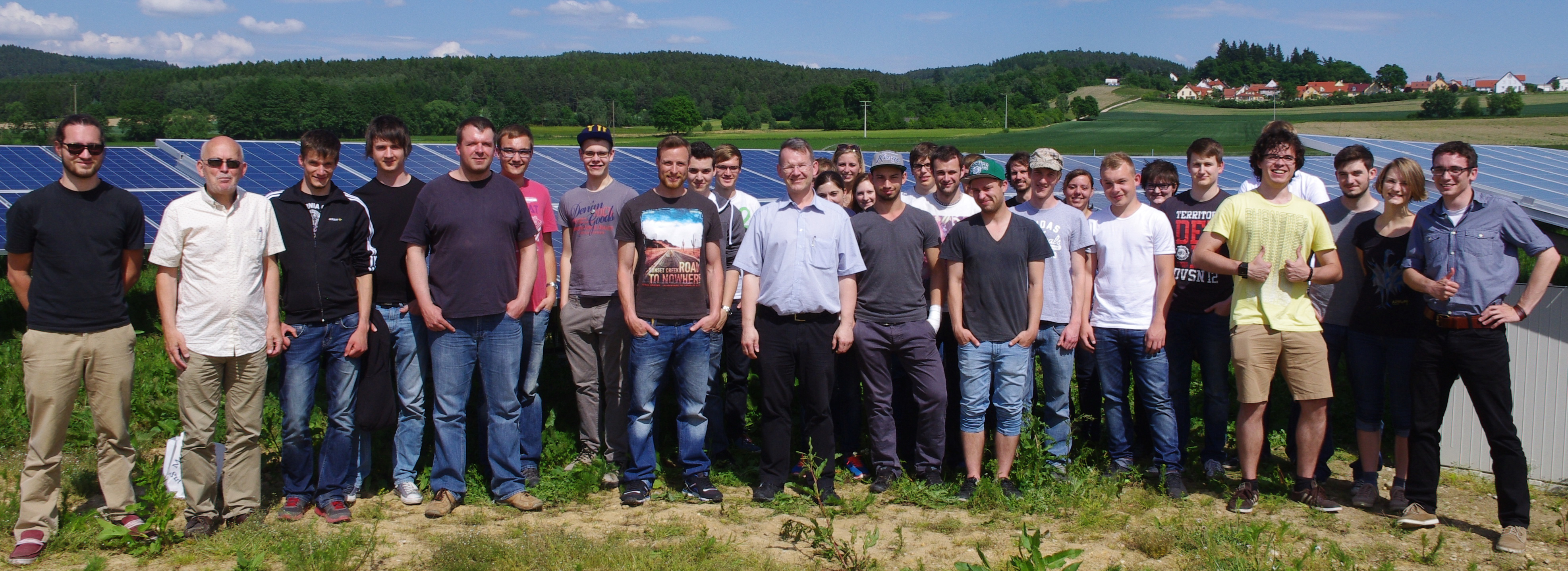 Besichtigung PV-Anlage