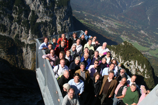 Rund 50 Mitglieder der Bayerischen Ingenieurekammer-Bau nahmen an der Exkursion zur Alpspix teil. Foto: Hauk / Bayerische Ingenieurekammer-Bau