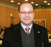 Matthias Strunz r�ckt in die Vertreterversammlung nach. Foto: Alexander Hauk / Bayerische Ingenieurekammer-Bau