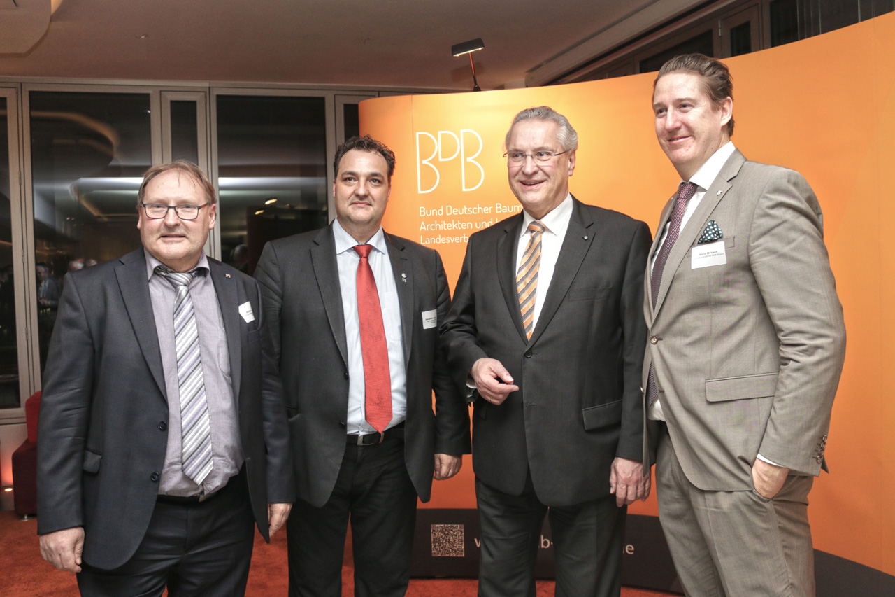 Walter von Wittke, Alexander Lyssoudis, Joachim Herrmann und Mario Mirbach
