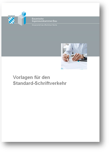 Vorlagen f�r den Standard-Schriftverkehr in Ingenieurb�ros