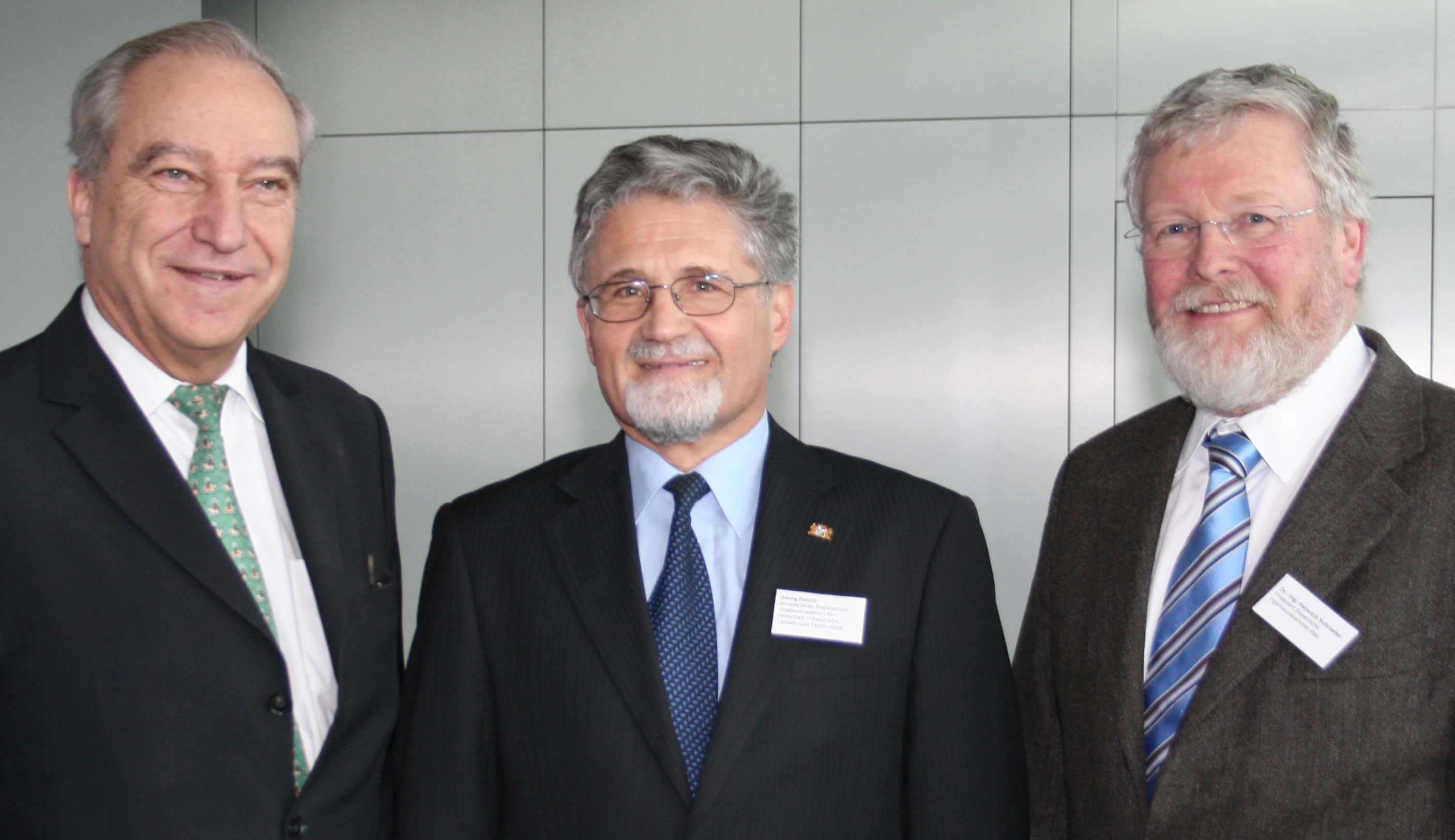 Lutz Heese, Georg Reichl und Heinrich Schroeter