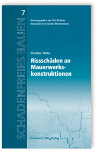 Titelbild: Risssch�den an Mauerwerkskonstruktionen
