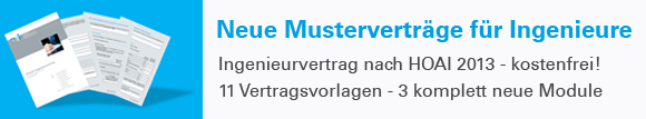 Muster-Ingenieurvertrag der Bayerischen Ingenieurekammer-Bau