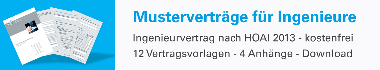 Muster-Ingenieurvertrag der Bayerischen Ingenieurekammer-Bau