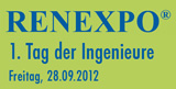 1. Tag der Ingenieure auf der RENEXPO