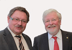 Bayerische Ingenieurekammer-Bau im Gespr�ch mit Staatssekret�r Eck