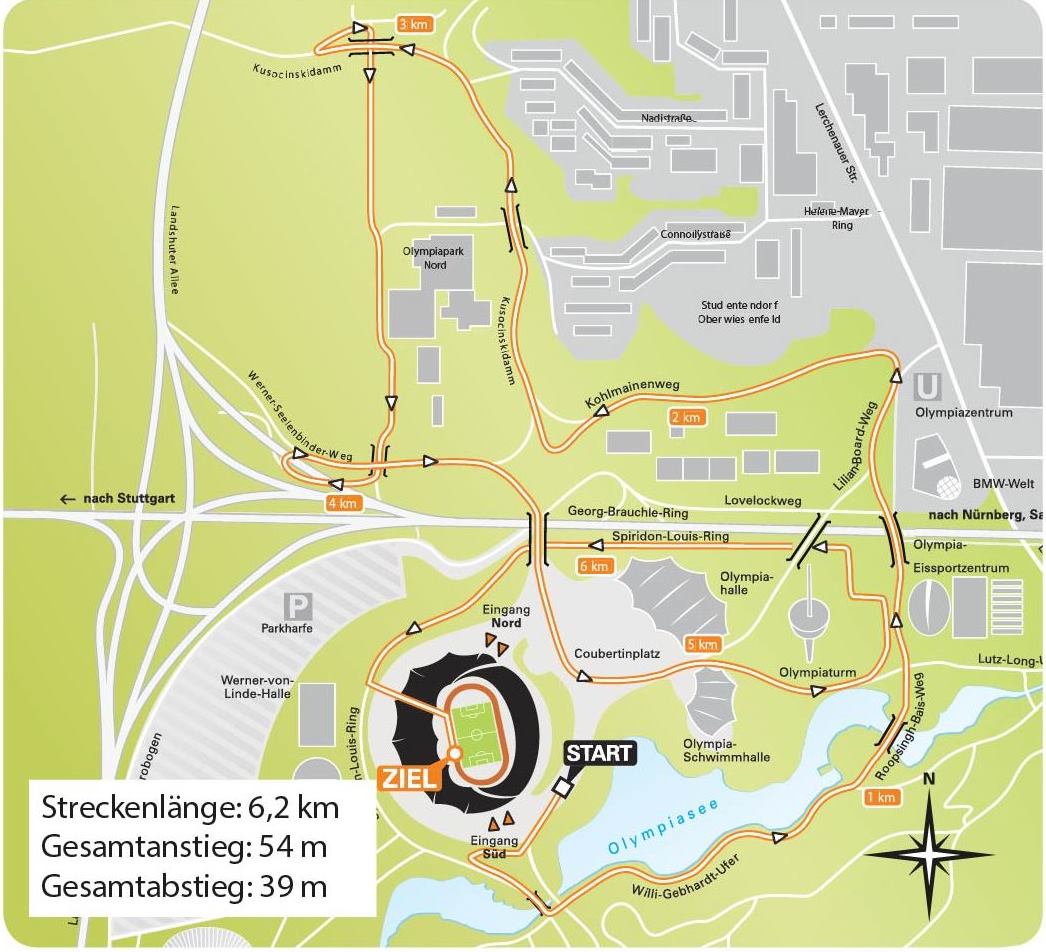 Strecken und Lageplan Strecken und Lageplan