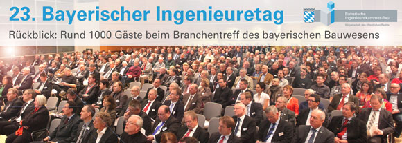 23. Bayerischer Ingenieuretag am 23. Januar 2015 in M�nchen