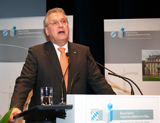 Staatsminister Joachim Hermann hielt ein Impulsreferat.