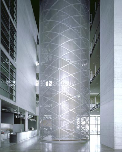 Treppenturm im Max-Planck-Institut