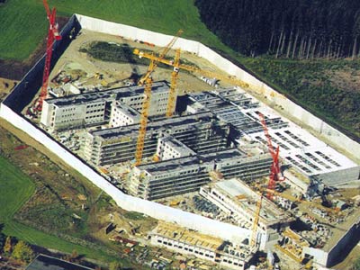 JVA aus der Vogelperspektive