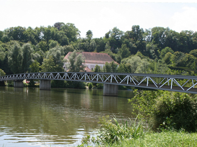 Fotomontage der Br�cke