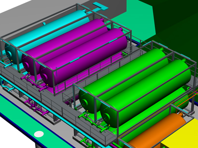 Fassadengestaltung mit Aluminium-Profilen