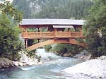 Br�cke �ber die Ostrach bei Hindelang