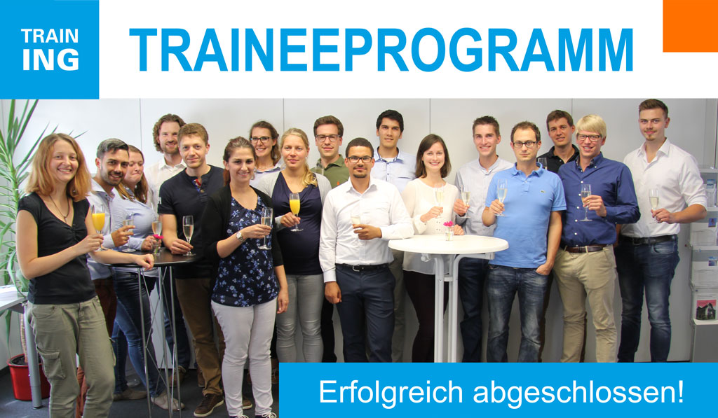 Traineeprogramm: 1. Jahrgang erfolgreich abgeschlossen!